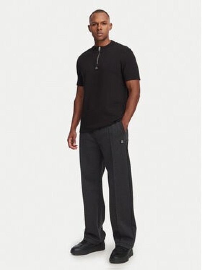 HUGO T-Shirt Dabi 50563018 Czarny Regular Fit