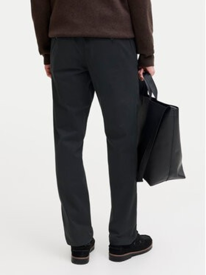 Jack & Jones Chinosy Stollie 12292970 Czarny Regular Fit