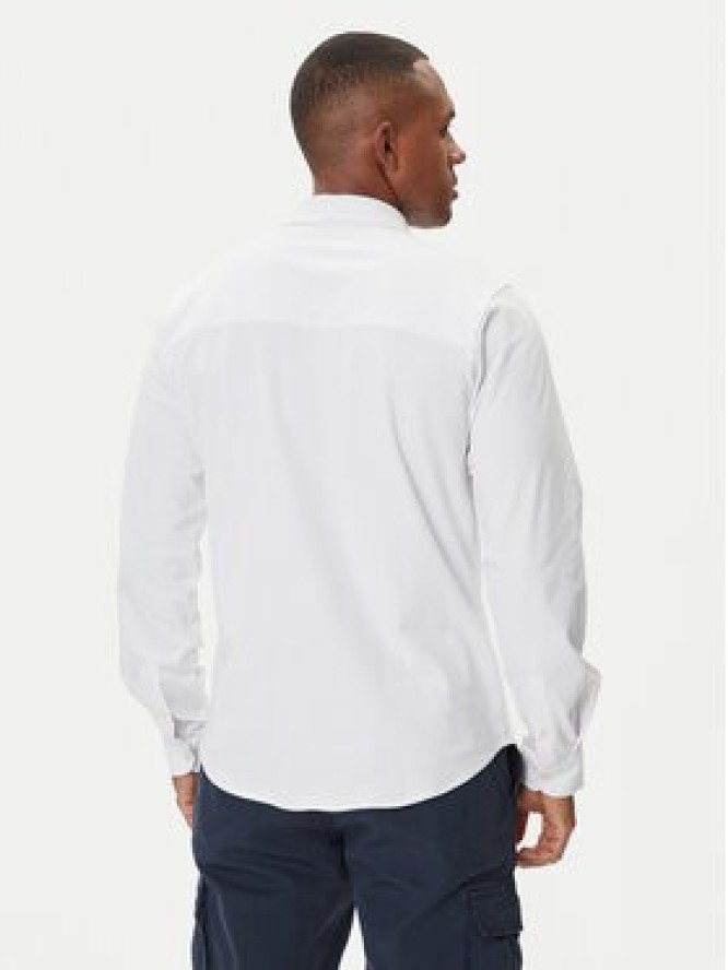 Aeronautica Militare Koszula 252CA1265UP00342 Biały Regular Fit