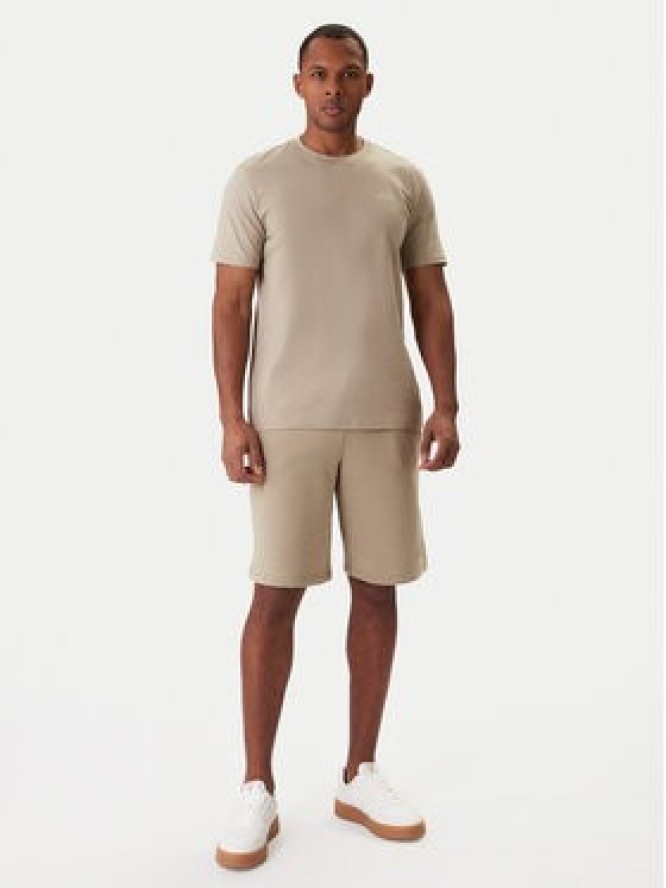 Guess T-Shirt Z6RI17 I3Z14 Beżowy Regular Fit