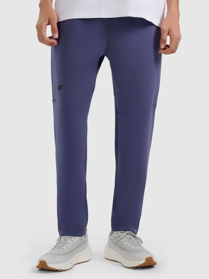 4F Spodnie dresowe joggery męskie - zielone M