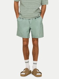 Only & Sons Szorty materiałowe Tel 22027949 Zielony Regular Fit
