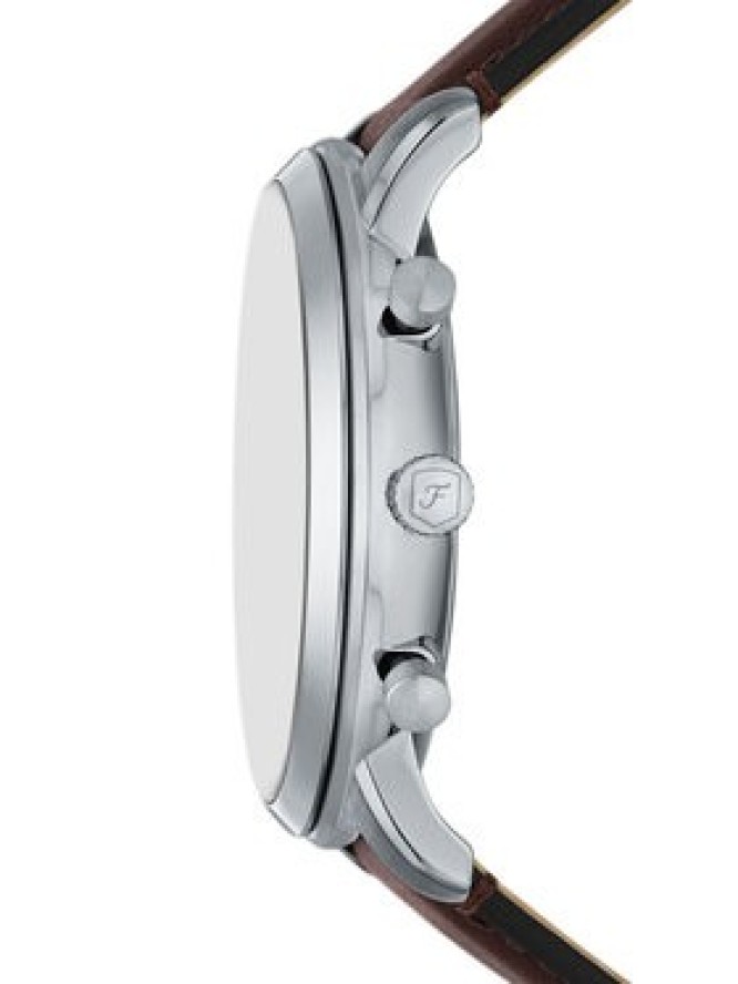 Fossil Zegarek Neutra Chronograph FS6109 Brązowy