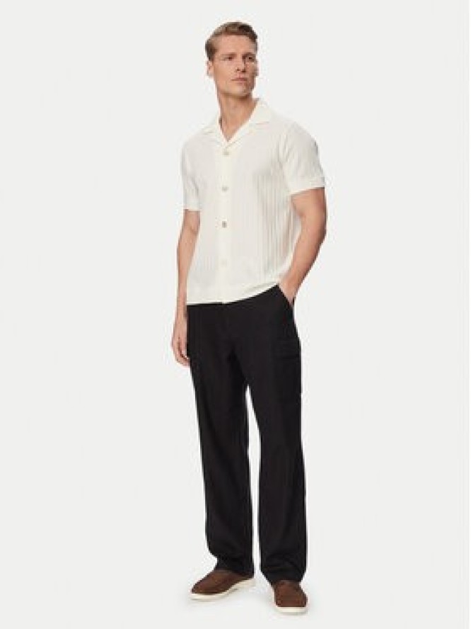 Calvin Klein Jeans Spodnie cargo LV04RF611G Czarny Relaxed Fit