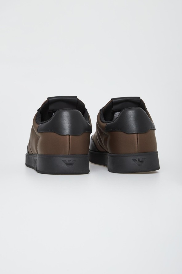 Sneakersy męskie skórzane EMPORIO ARMANI