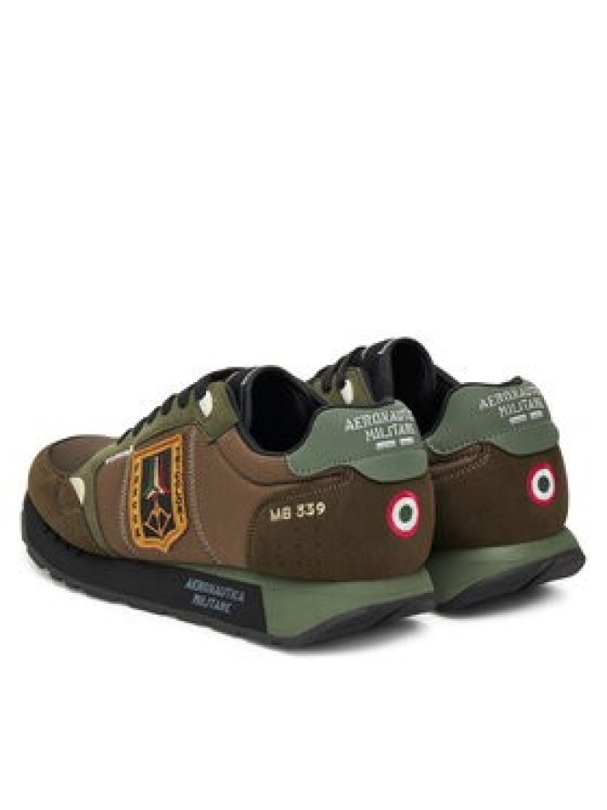 Aeronautica Militare Sneakersy 252SC0292UCT03331 Zielony