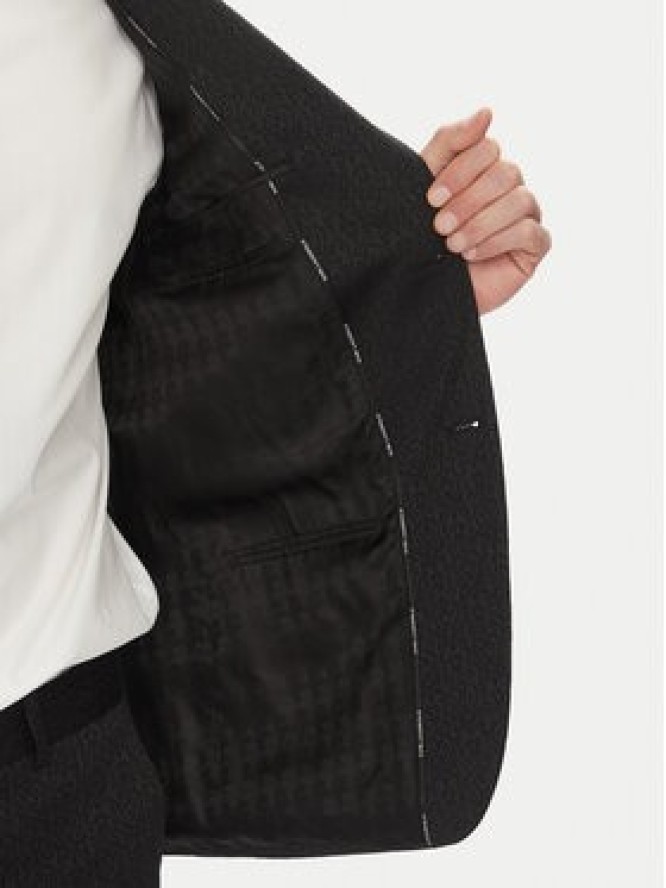 KARL LAGERFELD Marynarka 155244 552042 Czarny Regular Fit