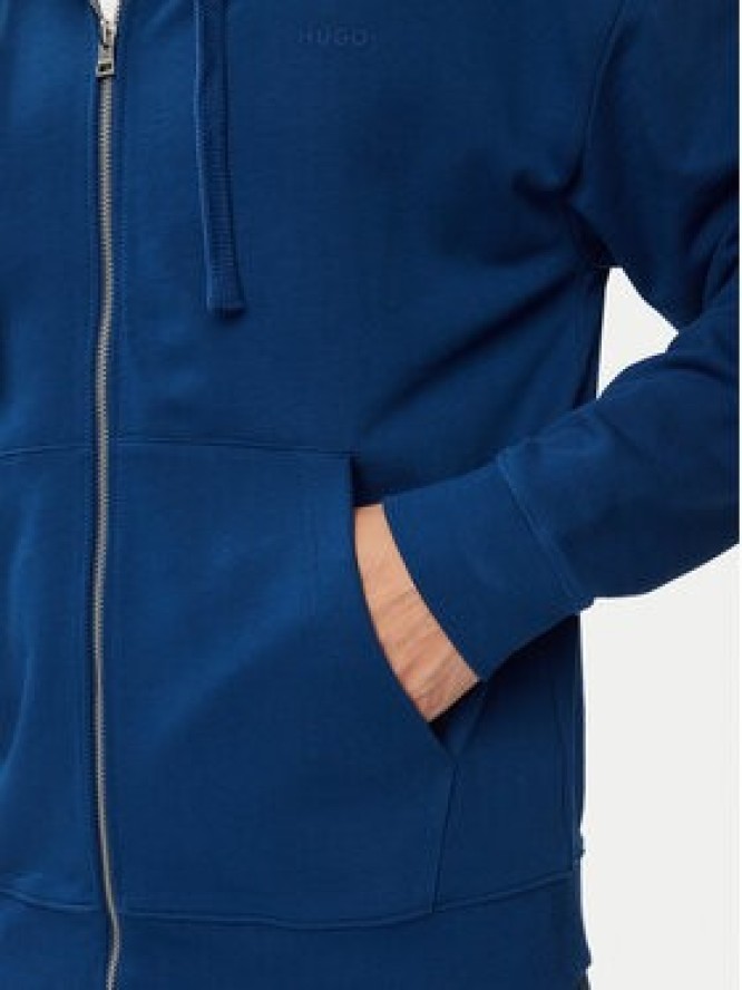 HUGO Bluza Dapozip 50548651 Niebieski Relaxed Fit