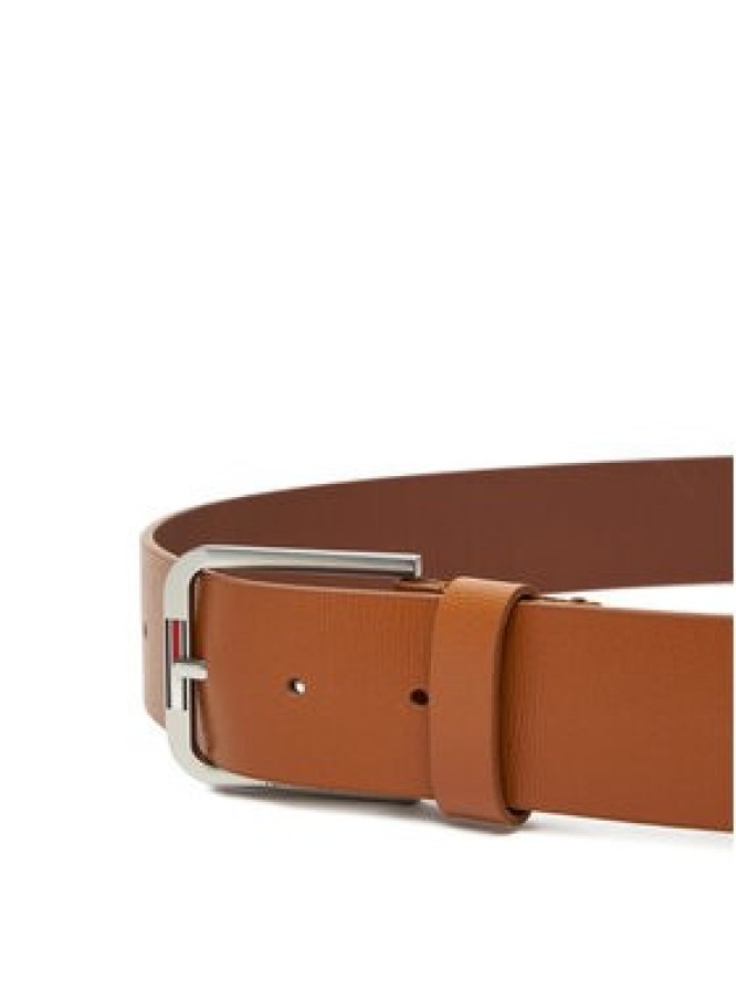 Tommy Jeans Pasek Męski Austin Distressed 4.0 AM0AM13690 Brązowy
