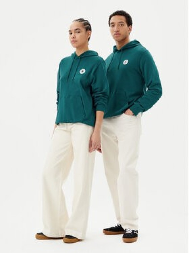 Converse Bluza Go-To Chuck Taylor 10026983-A09 Zielony Standard Fit