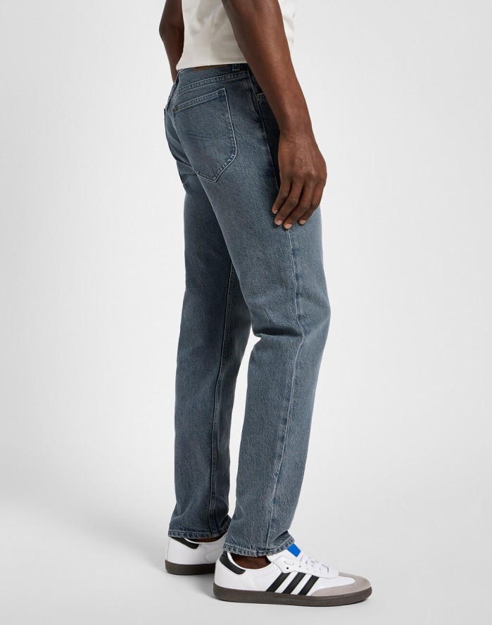 LEE RIDER MĘSKIE SPODNIE JEANSOWE JEANSY DŻINSY NATURAL GREY 112355796 L701008595