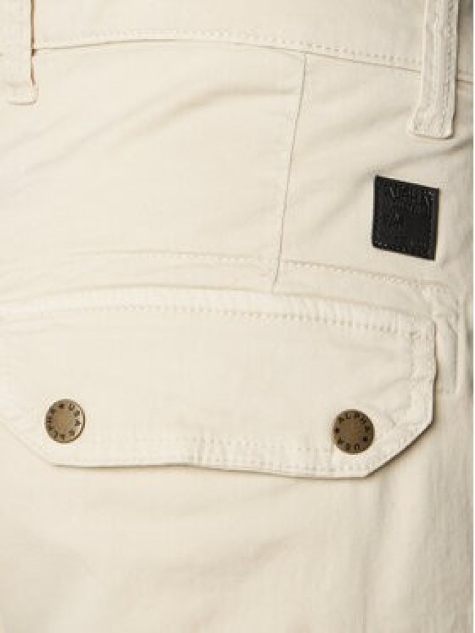 Alpha Industries Spodnie materiałowe Combat 126215 Écru Slim Fit