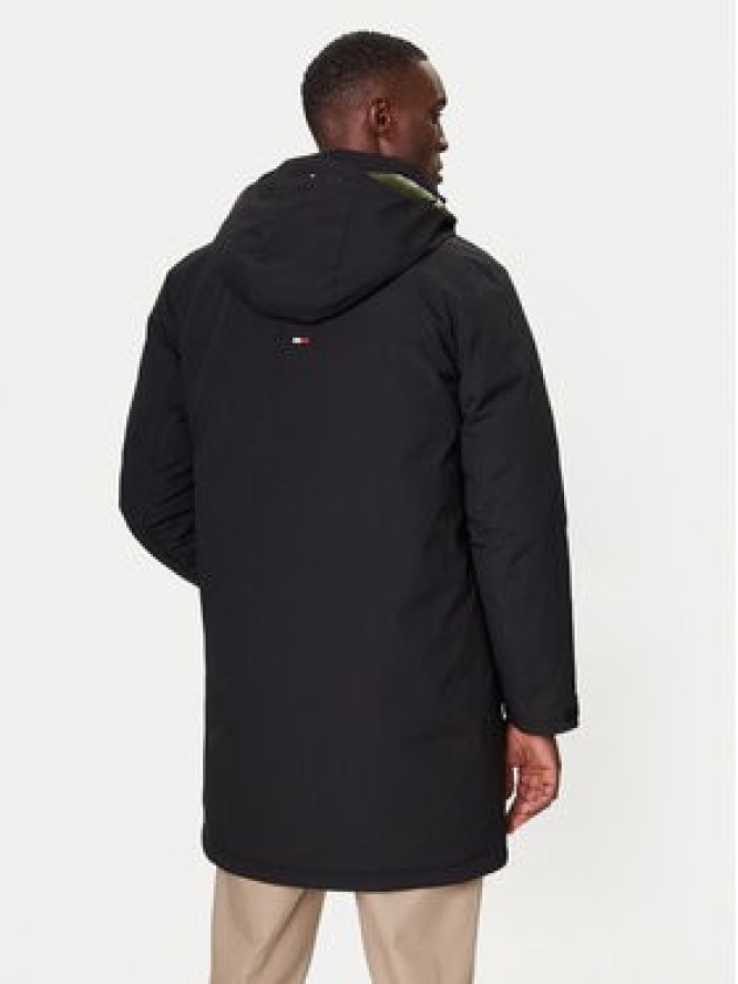 Tommy Hilfiger Kurtka zimowa MW0MW41362 Czarny Regular Fit