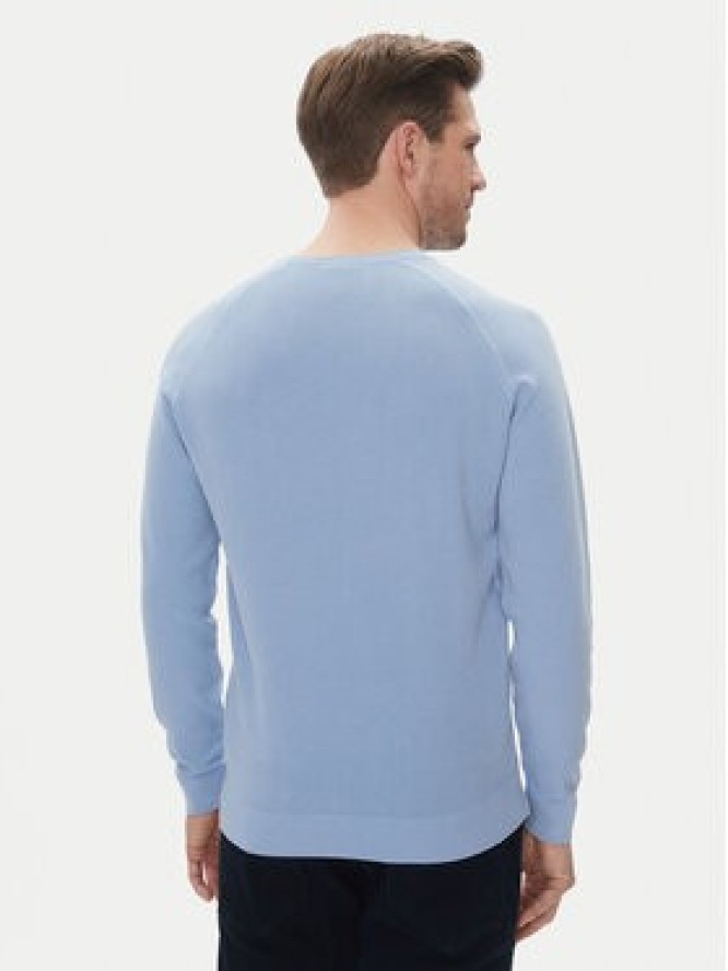 Aeronautica Militare Sweter 251MA1556L560 Błękitny Regular Fit