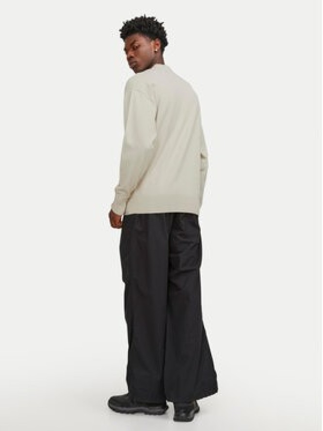 Jack & Jones Sweter Collective 12251556 Beżowy Relaxed Fit