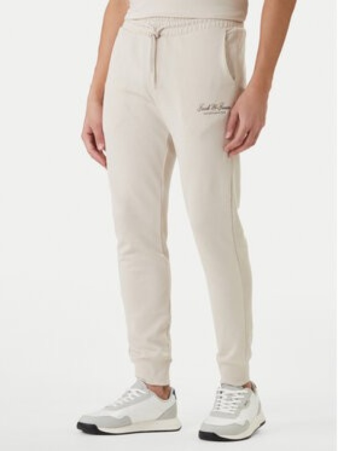 Jack & Jones T-Shirt Earchive 12297641 Beżowy Regular Fit