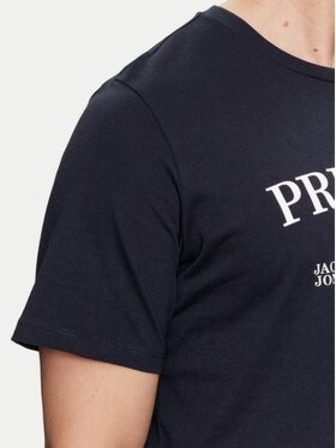 Jack & Jones T-Shirt Jprblaalfie 12259673 Granatowy Regular Fit
