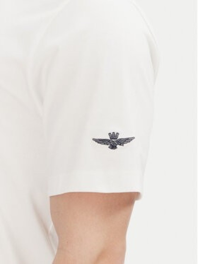 Aeronautica Militare T-Shirt 251TS2379J674 Biały Regular Fit