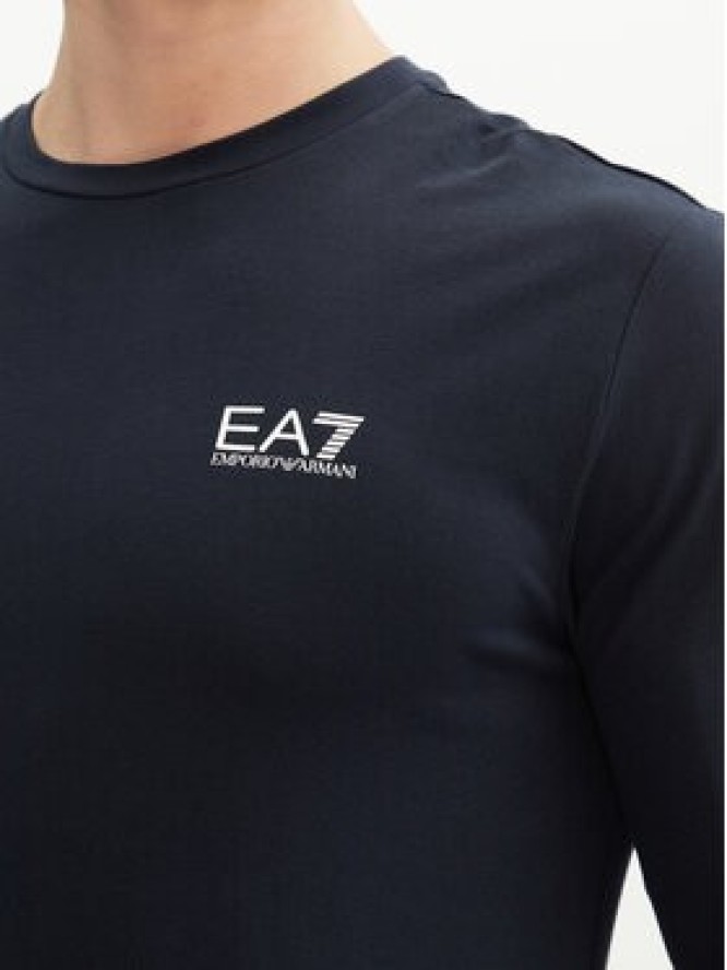 EA7 Emporio Armani T-Shirt 8NPT28 PJVQZ 1562 Granatowy Regular Fit