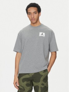 Nike T-Shirt DZ7313 091 Szary Regular Fit