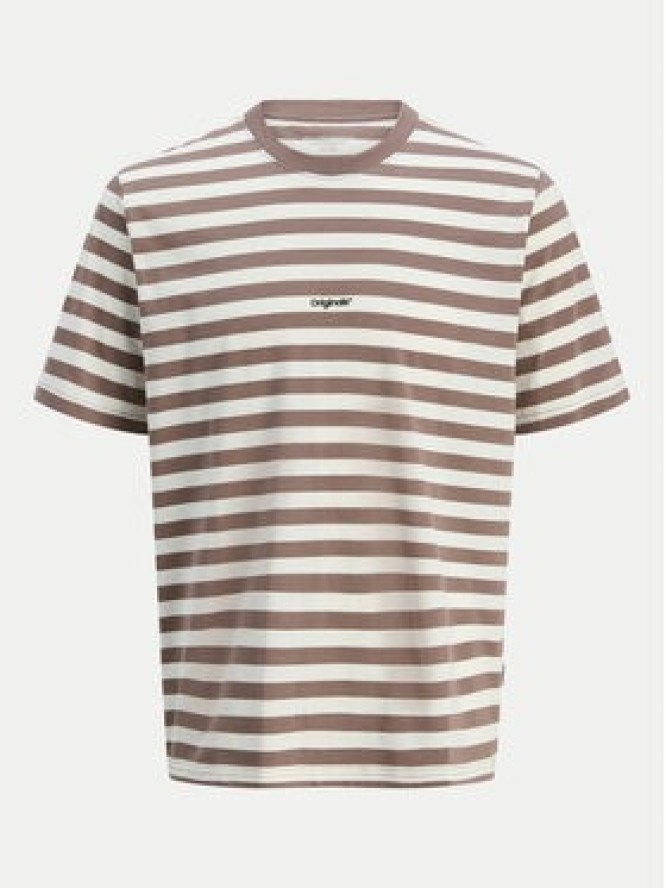 Jack & Jones T-Shirt Vesterbro 12265748 Beżowy Relaxed Fit
