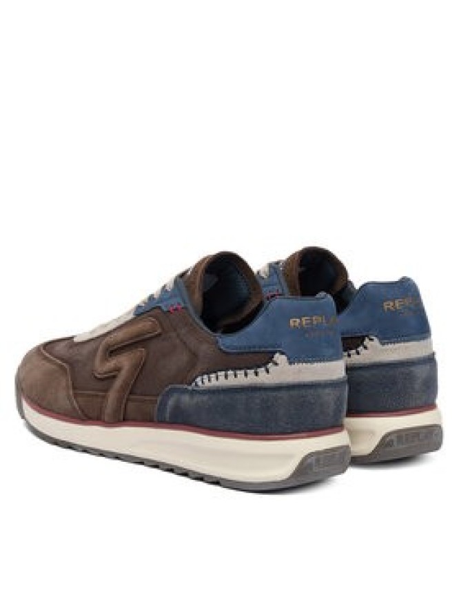 REPLAY Sneakersy GMSIB .000.C0002L Brązowy