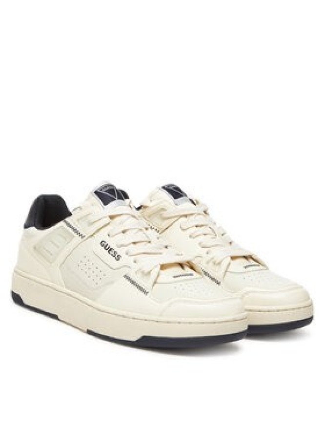 Guess Sneakersy FMTVIN-ELE12 Écru