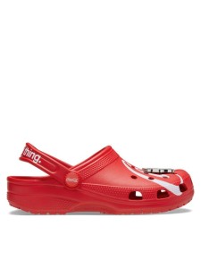 Crocs Klapki Classic Clog Coca-Cola 212129 Czerwony