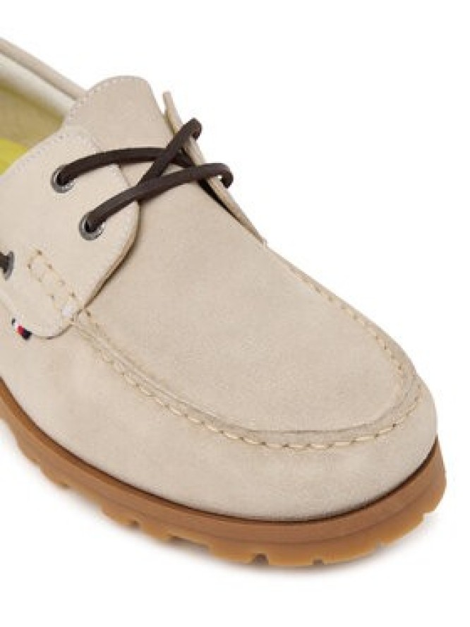 Tommy Hilfiger Mokasyny Light Sde FM0FM05747 Beżowy