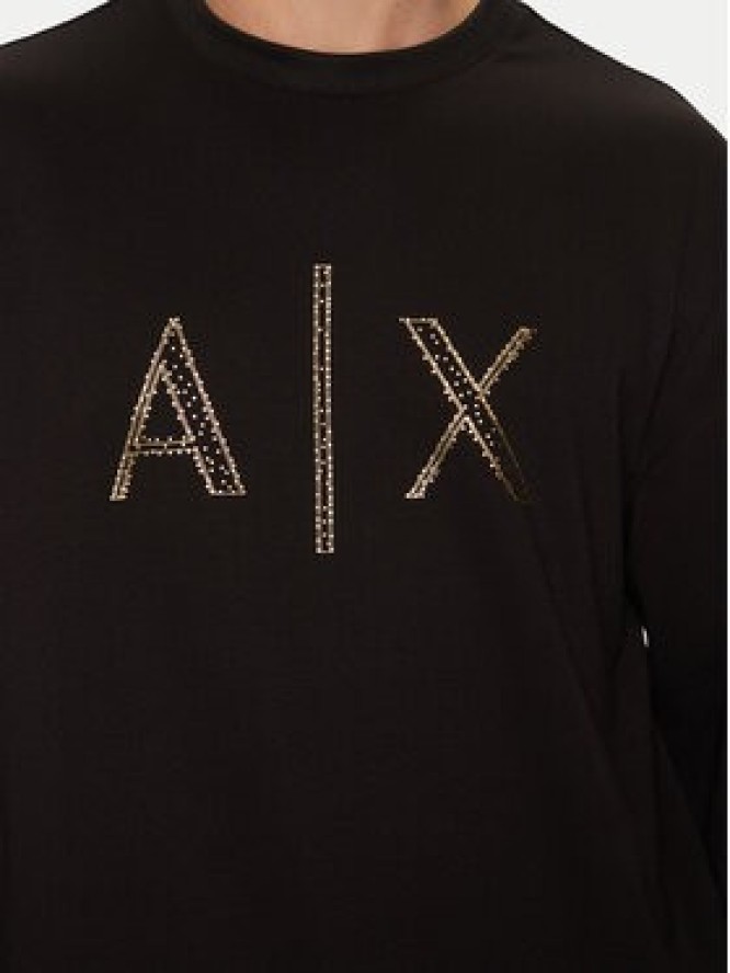 Armani Exchange Longsleeve XM000331 AF12269 UC001 Czarny Regular Fit