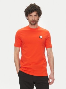 KARL LAGERFELD T-Shirt 755710 552224 Czerwony Regular Fit