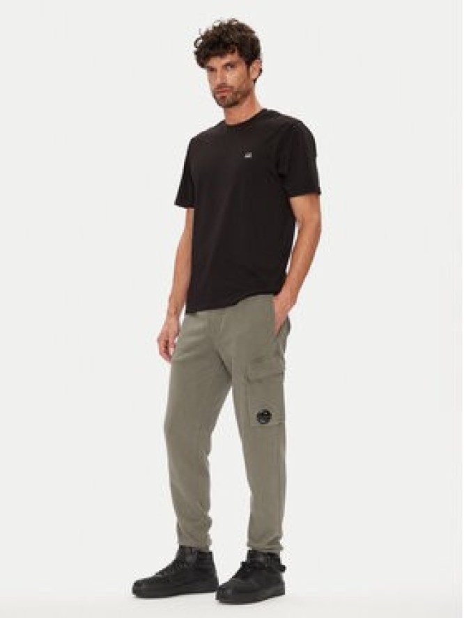 C.P. Company Spodnie dresowe 19CMSP720A006372R Zielony Regular Fit
