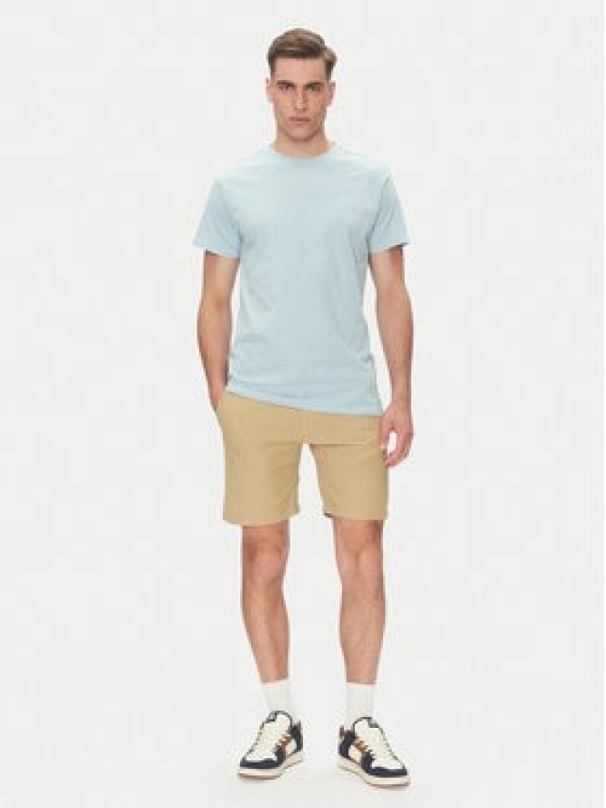 INDICODE T-Shirt Kloge 40-915 Niebieski Regular Fit