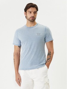 Guess Jeans T-Shirt M6GI55 KCTG1 Niebieski Slim Fit
