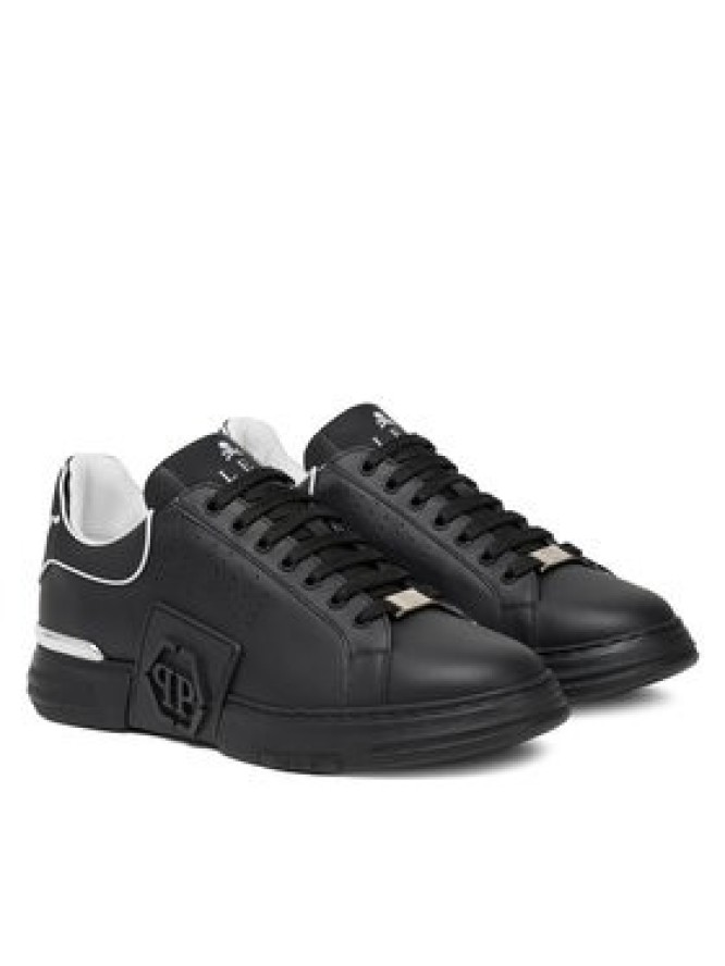 PHILIPP PLEIN Sneakersy Top Hexagon PAES USC0775 PLE005N Czarny
