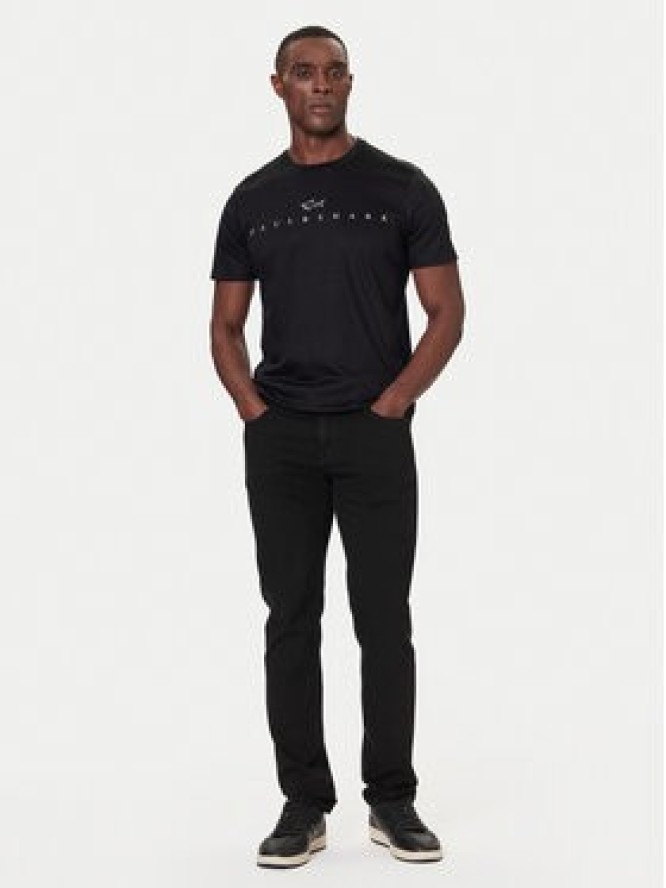 Paul&Shark T-Shirt 15311635 Czarny Regular Fit