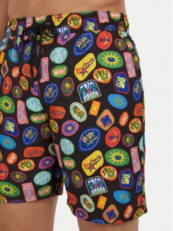 Guess Szorty kąpielowe F6GT14 WN332 Kolorowy Regular Fit