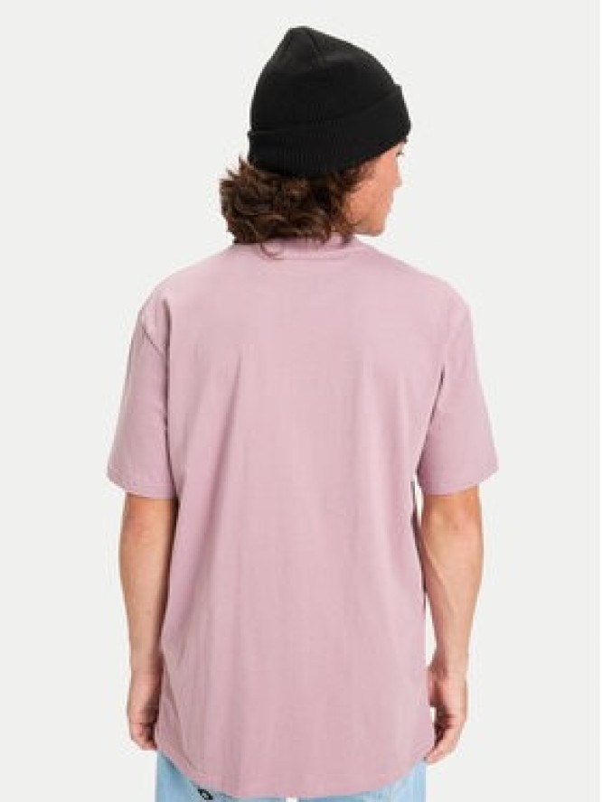 Quiksilver T-Shirt Ev Mini Logo Ss EQYZT08181 Fioletowy Regular Fit