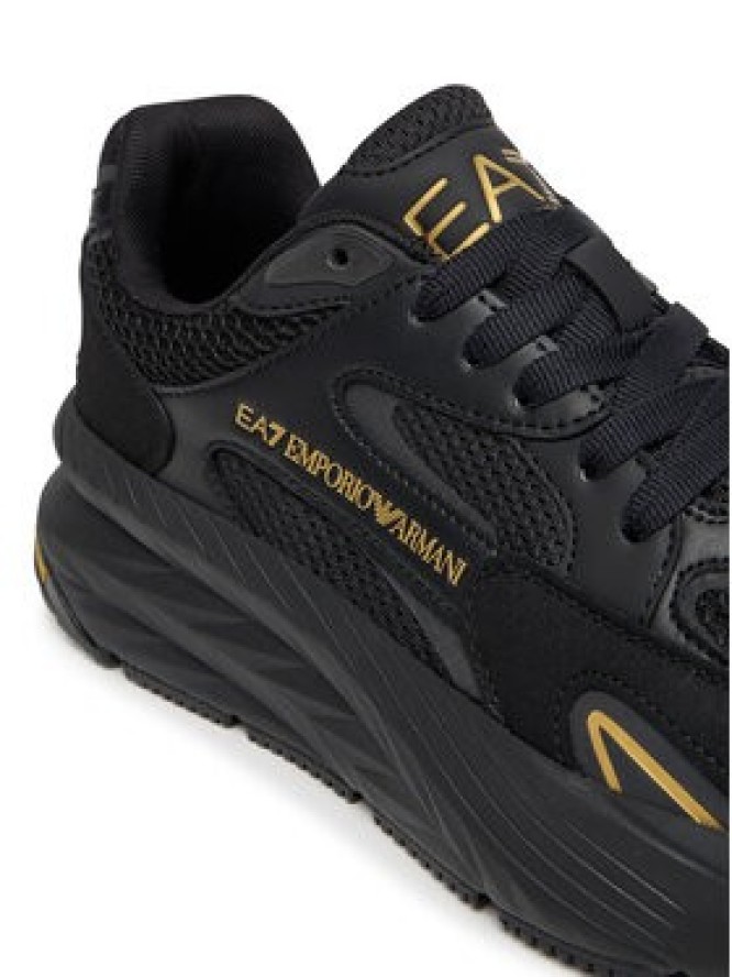 EA7 Emporio Armani Sneakersy 7X000342 AF18617 MZ177 Czarny