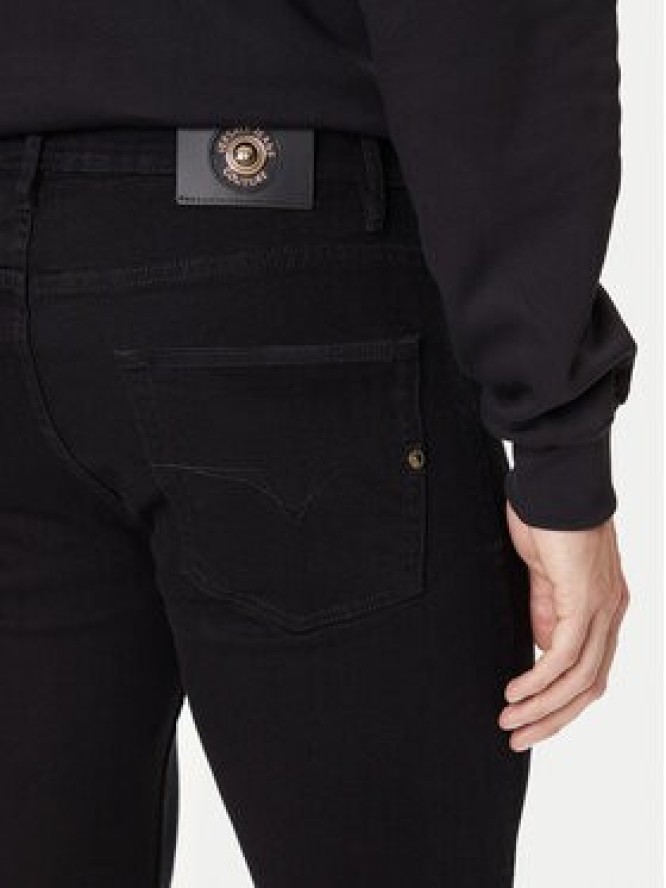 Versace Jeans Couture Jeansy 79GAB5S0 CDW00 Czarny Slim Fit