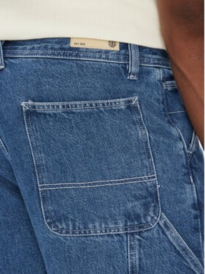 Element Szorty jeansowe Carpenter ELYDS00102 Niebieski Relaxed Fit