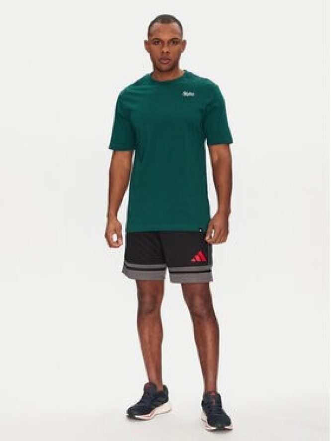 adidas T-Shirt Lounge Still Life Bowl Graphic JJ3961 Zielony Regular Fit