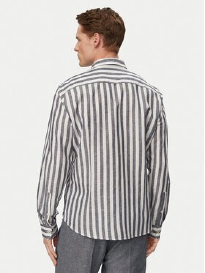 JOOP! Koszula Pit1 30102693 Granatowy Slim Fit