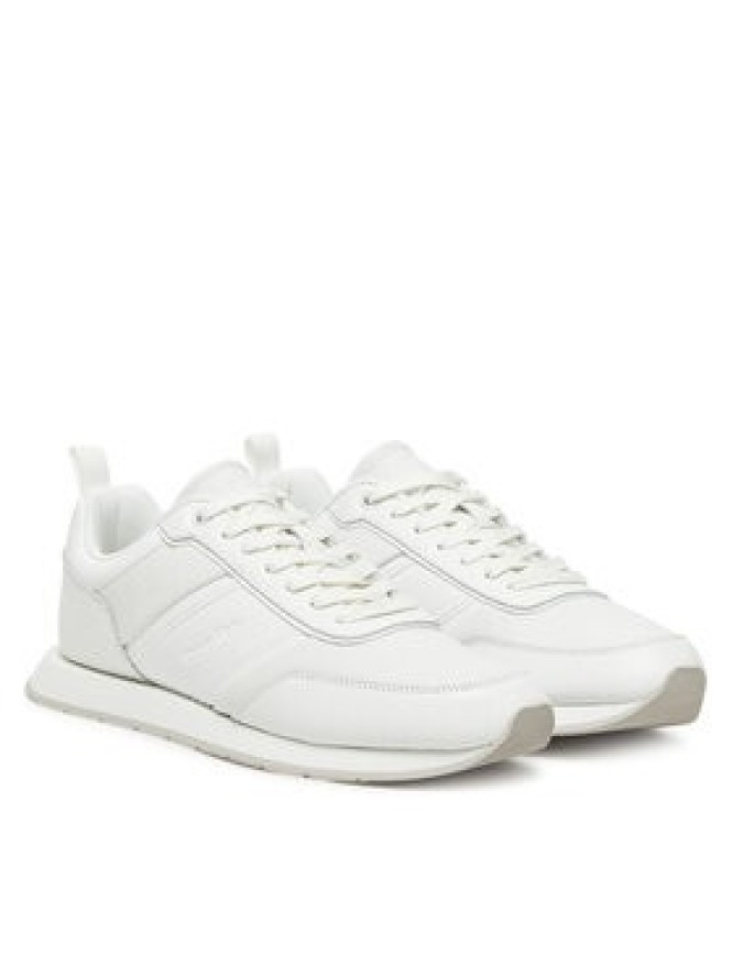 Calvin Klein Sneakersy Low Prof Runn Laceup Tape HM0HM01897 Biały