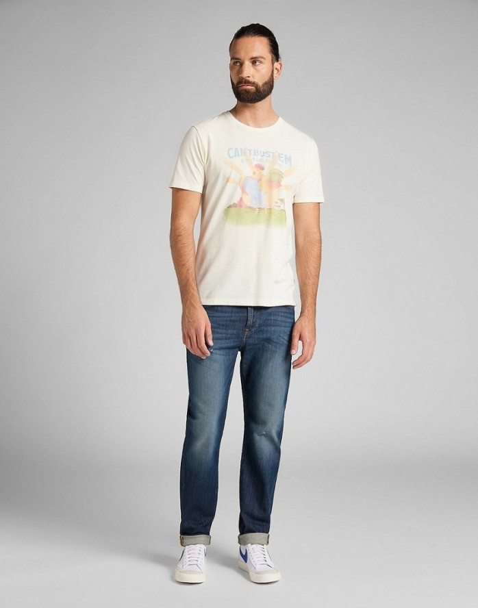 LEE AUSTIN MĘSKIE SPODNIE JEANSOWE TINTED FREEPORT L733PXDA 112140802