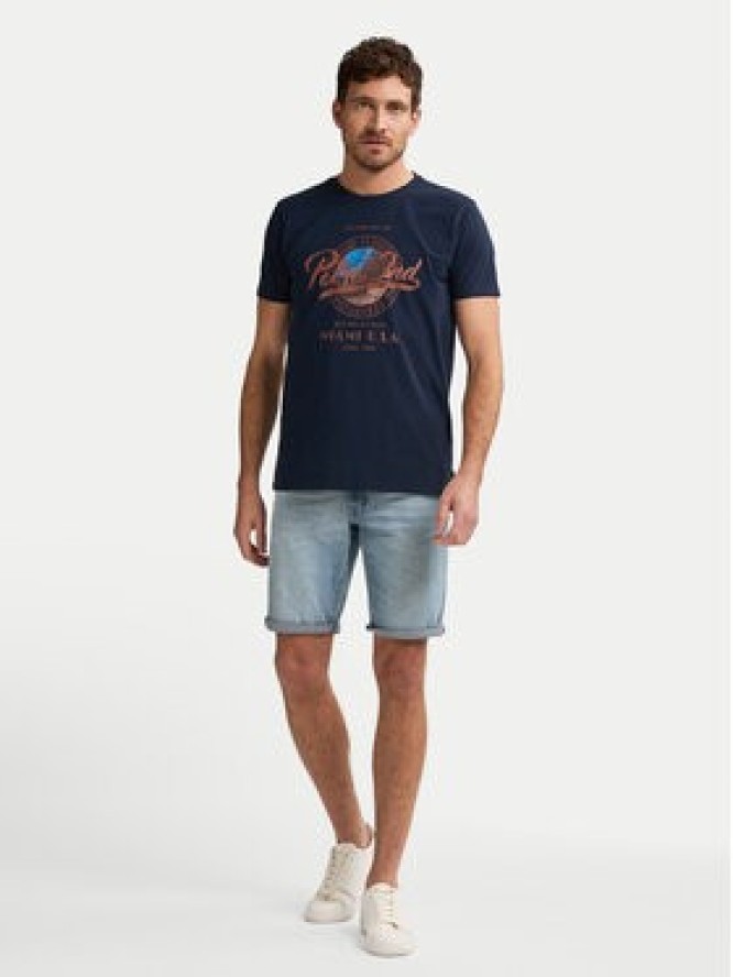 Petrol Industries Szorty jeansowe M-1050-SHO002 Niebieski Regular Fit