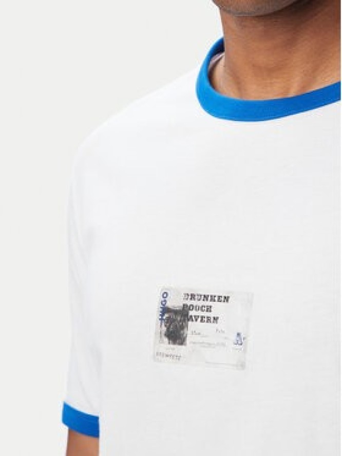 HUGO T-Shirt Nurangler 50566025 Biały Sharp Fit