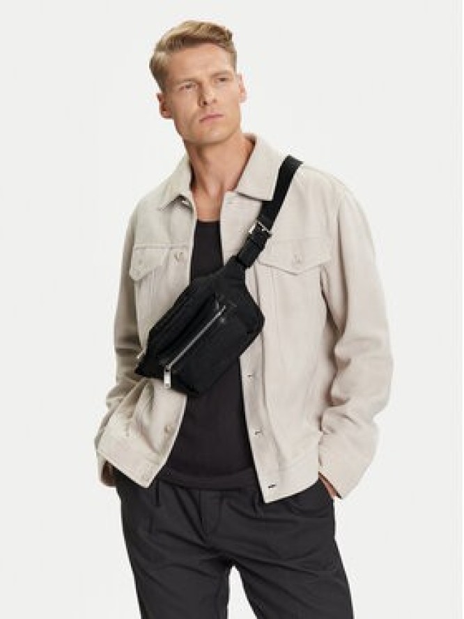 Calvin Klein Saszetka nerka Contrast Belt Bag LV04D3073G Czarny