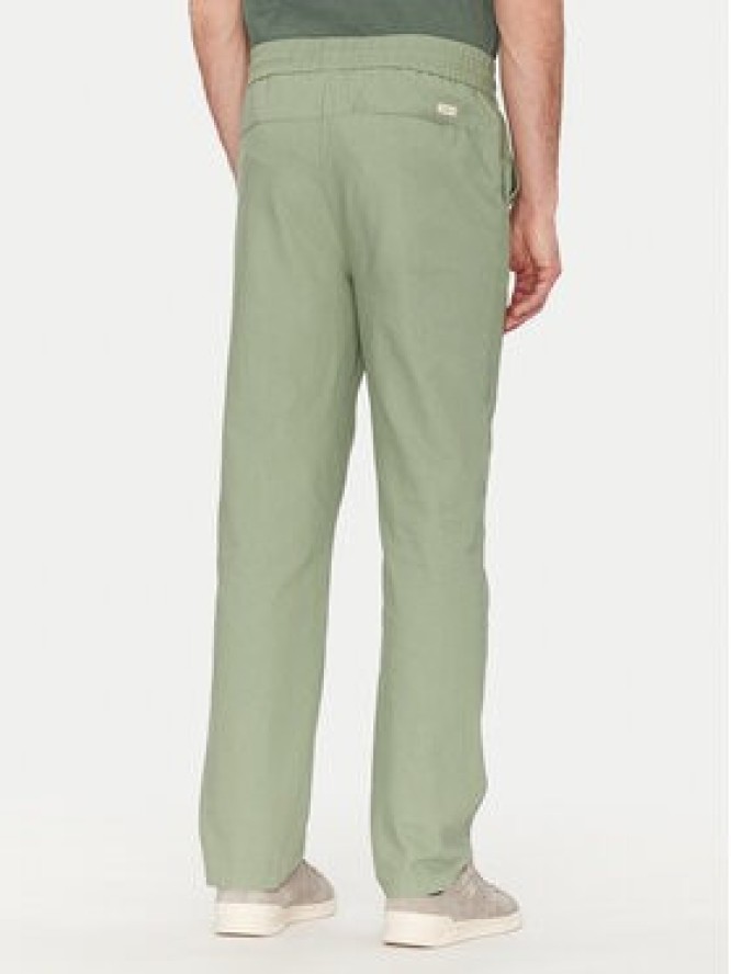 Blend Spodnie materiałowe 20718408 Zielony Regular Fit