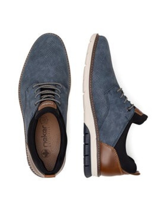 Rieker Półbuty 14450-14 Granatowy